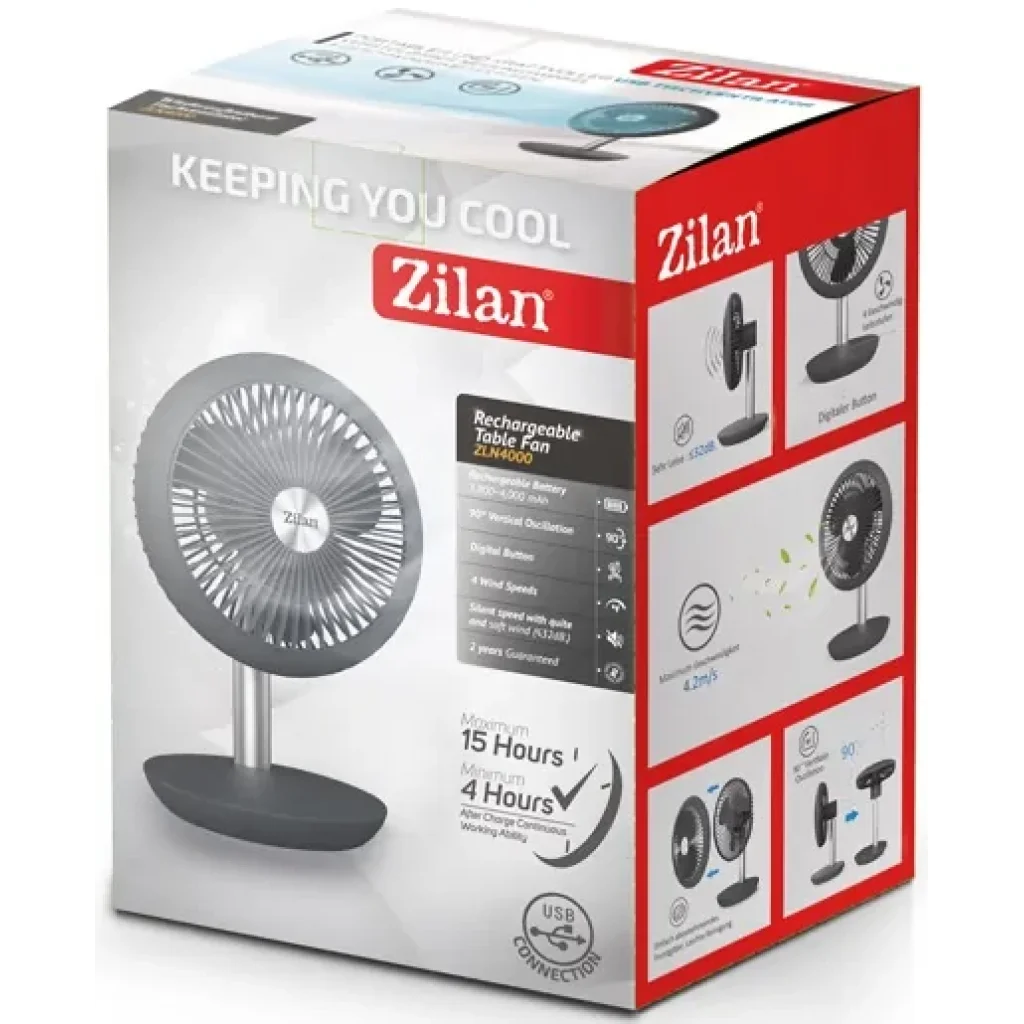 Вентилятор Zilan ZLN4000 UA