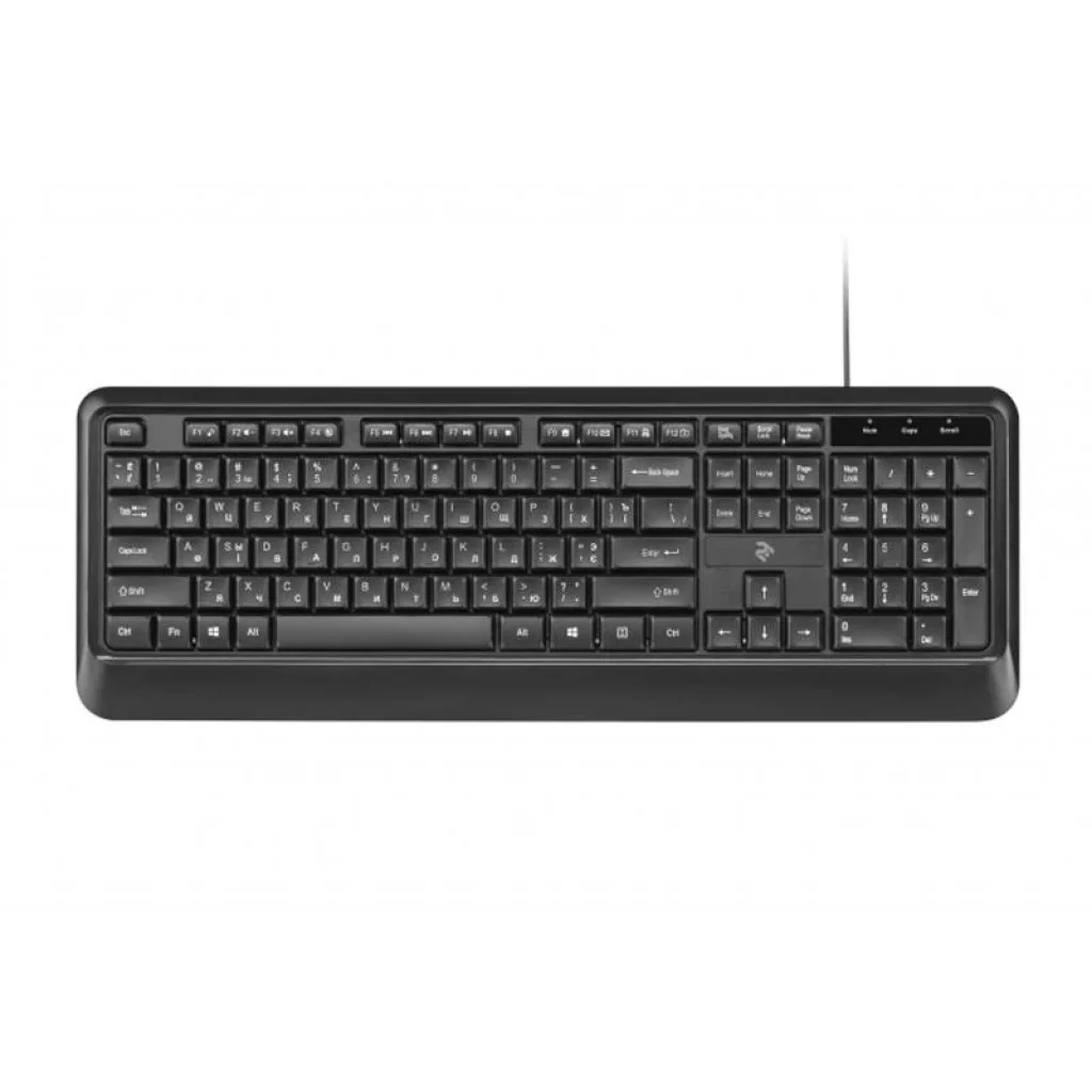 Клавіатура 2E KS130 (2E-KS130UB) Black USB UA