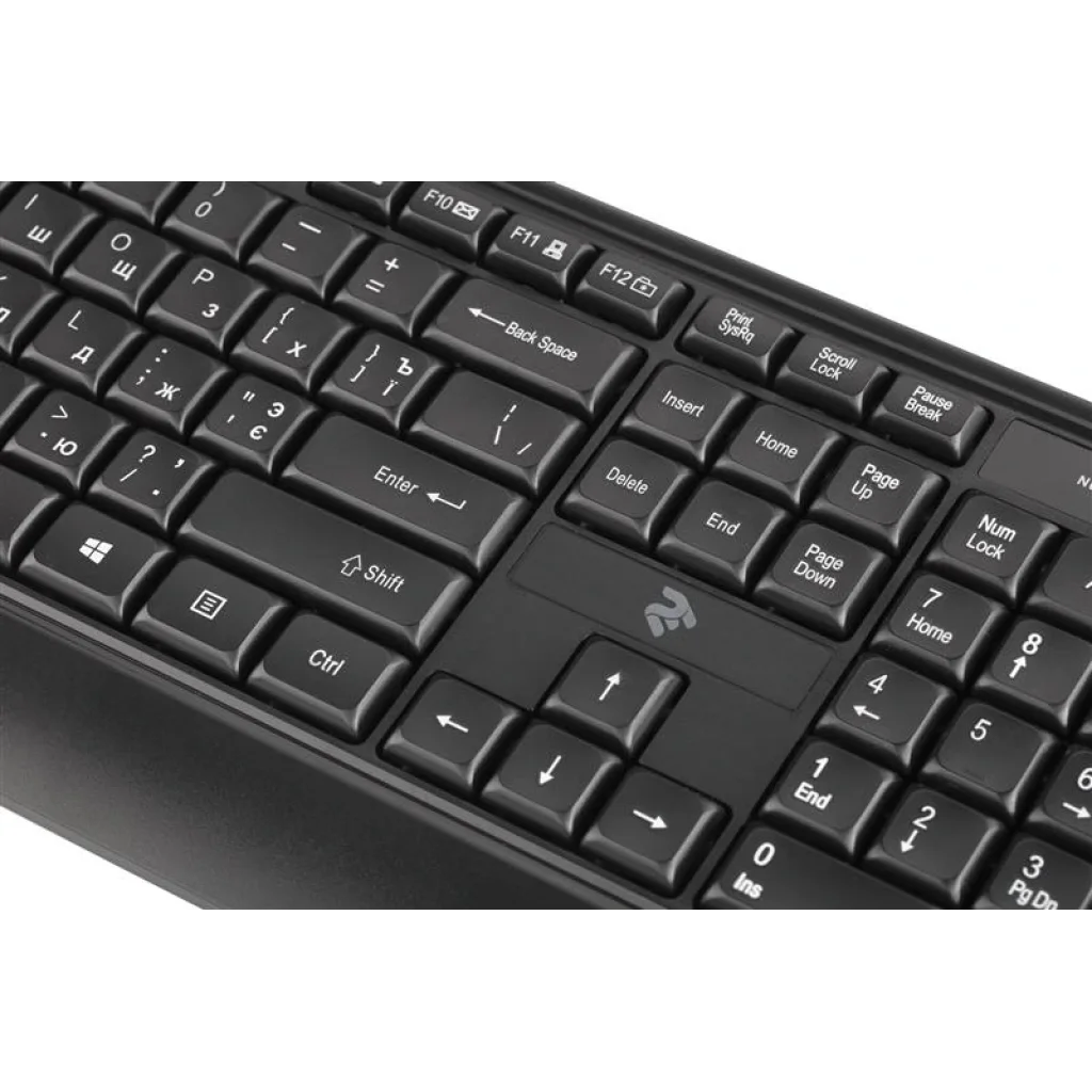 Клавіатура 2E KS130 (2E-KS130UB) Black USB UA