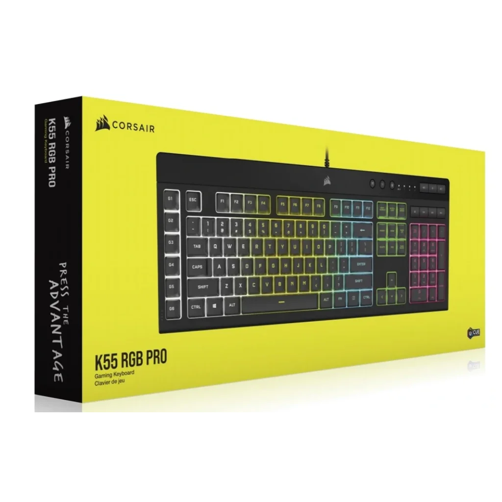 Клавиатура Corsair K55 RGB Pro Black (CH-9226765-RU) USB UA