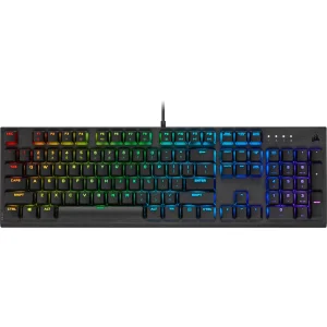 Клавиатура Corsair K60 RGB PRO Low Profile (CH-910D018-RU) USB UA