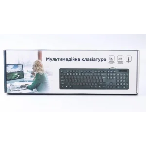 Клавіатура Gembird KB-MCH-04-UA Ukr Black UA