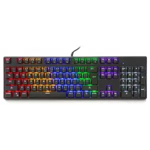 Клавіатура Motospeed CK107 Outemu Red RGB Black (mtk96mr) UA