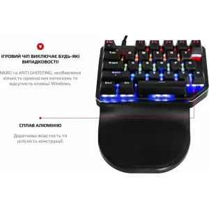 Клавіатура Motospeed K27 Outemu Red Black (mtk27mr) UA