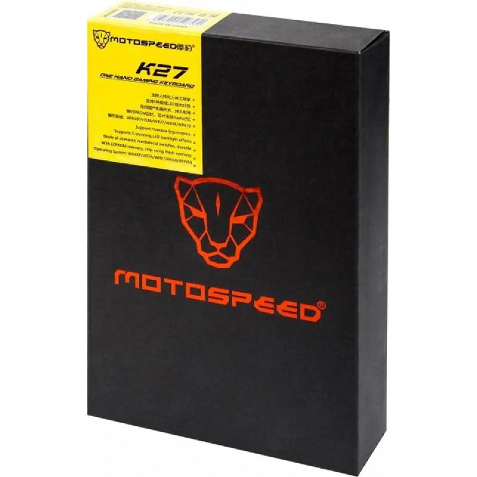 Клавіатура Motospeed K27 Outemu Red Black (mtk27mr) UA