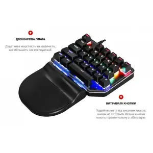 Клавіатура Motospeed K27 Outemu Blue Black (mtk27mb) UA
