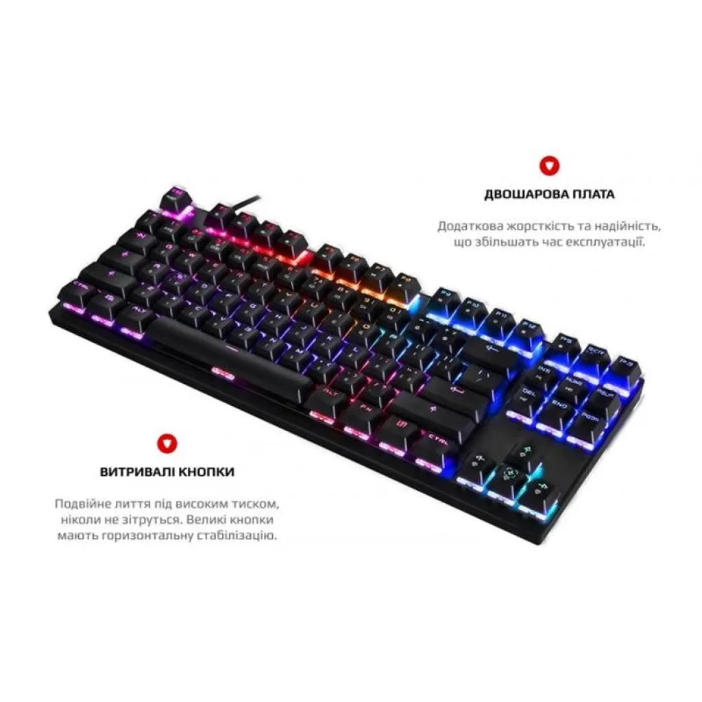 Клавиатура Motospeed K82 Outemu Blue Black (mtk82mb) UA