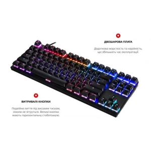 Клавиатура Motospeed K82 Outemu Blue Black (mtk82mb) UA