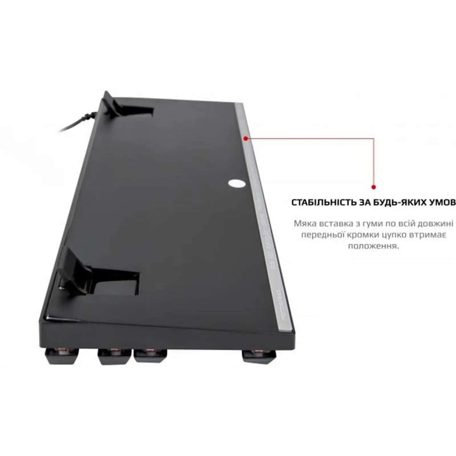 Клавіатура Motospeed K82 Outemu Red Ukr Black (mtk82mr) UA