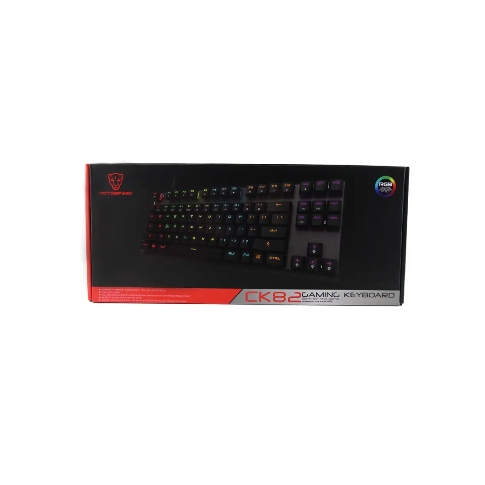 Клавіатура Motospeed K82 Outemu Red Ukr Black (mtk82mr) UA