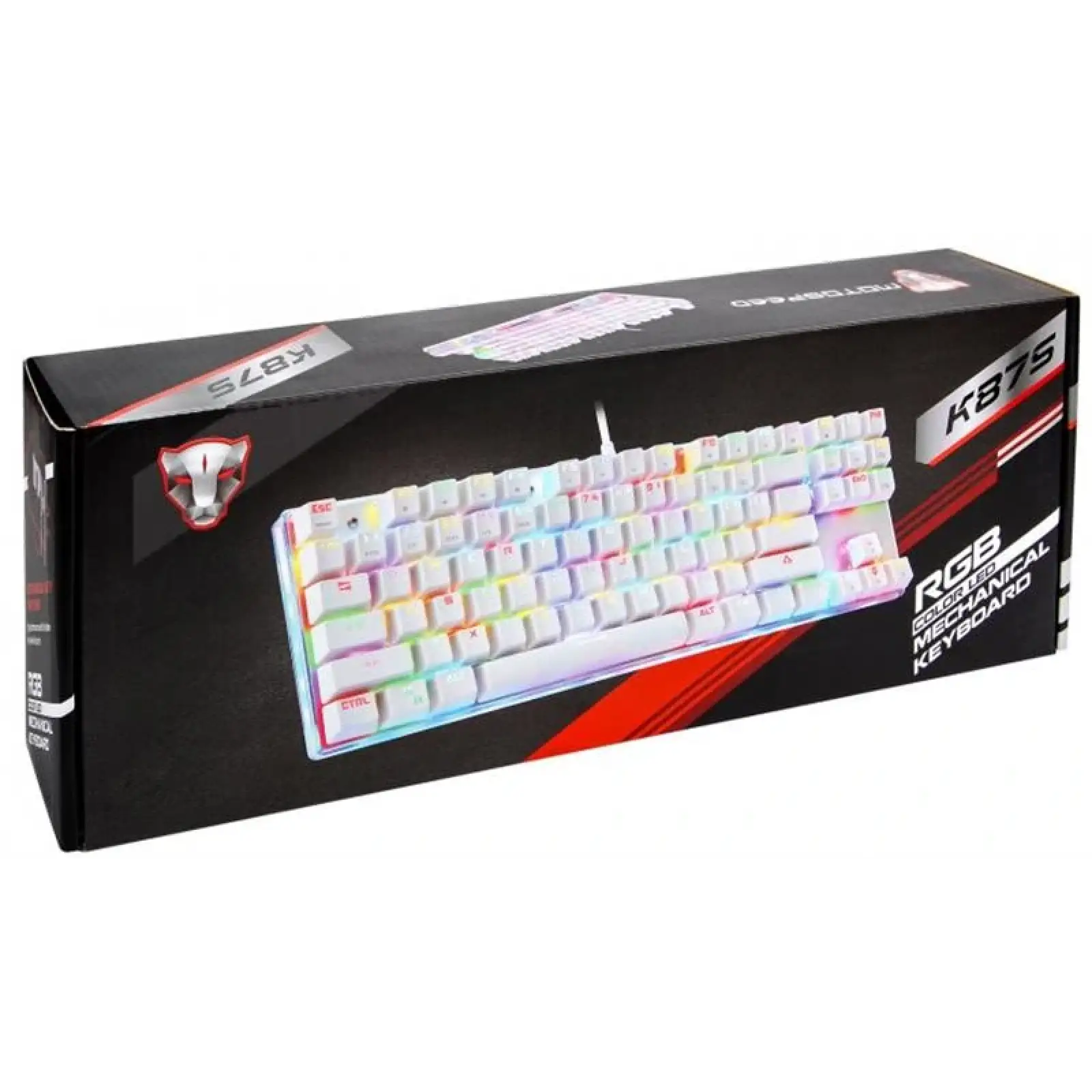 Клавіатура Motospeed K87S Outemu Red White (mtk87smr) UA