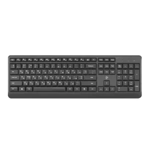 Клавиатура беспроводная 2E KS220 WL Ukr Black (2E-KS220WB) UA