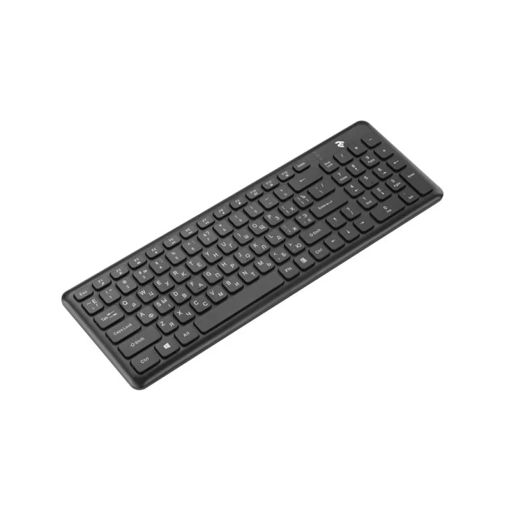 Клавиатура 2E KS230 Slim WL (2E-KS230WB) Black USB UA