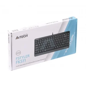 Клавіатура A4Tech Fstyler FKS11 Grey USB, FKS11 USB (Grey) UA