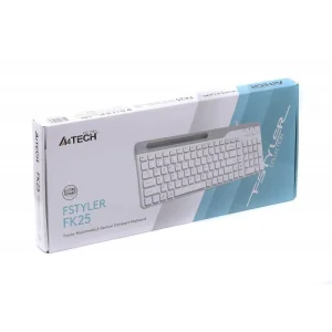 Клавіатура A4Tech Fstyler FK25 White USB, FK25 (White) UA