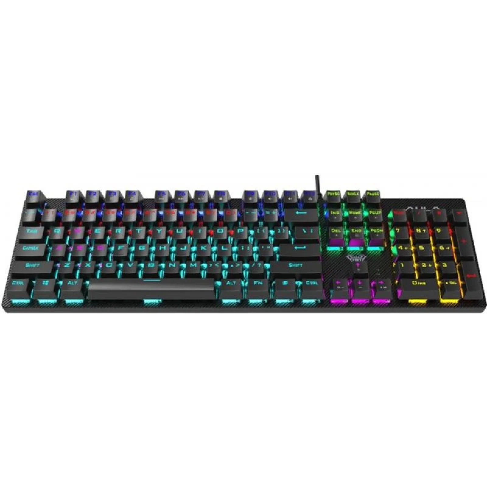 Клавиатура Aula Retribution Mechanical Blue Switch EN/RU (6948391240329) USB UA