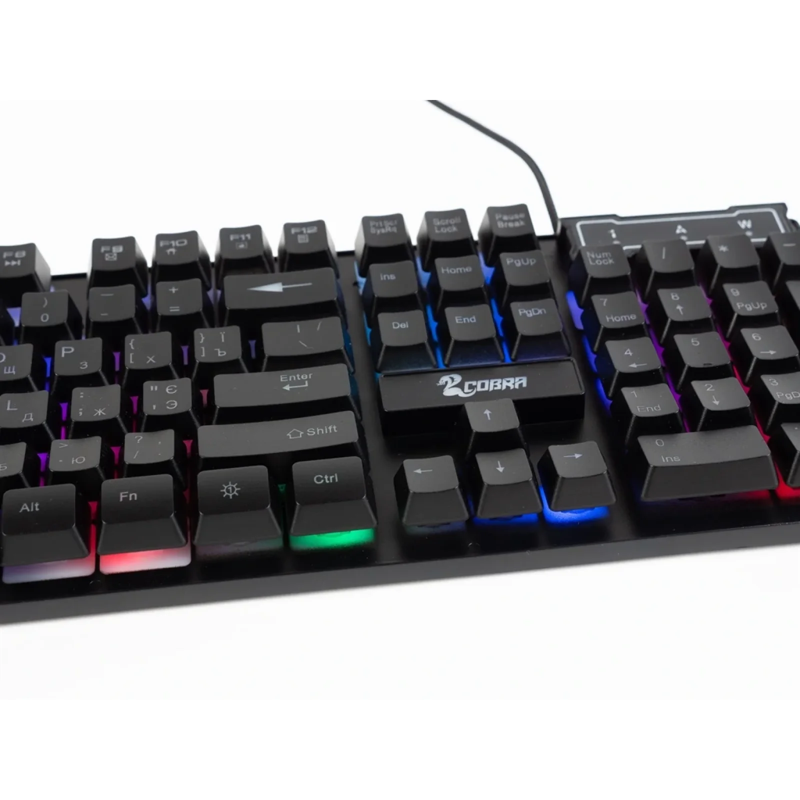 Клавиатура COBRA GK-103 Ukr Black UA