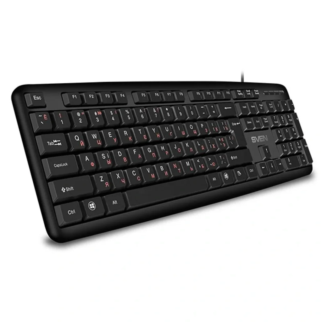 Клавиатура Sven KB-S230 Black USB, 00600210 UA