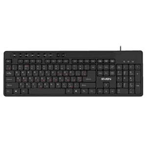 Клавіатура Sven KB-C3060 Black USB, 00600209 UA