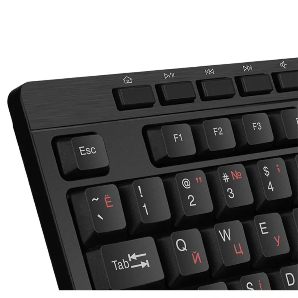 Клавіатура Sven KB-C3010 Ukr Black, 00600208 UA