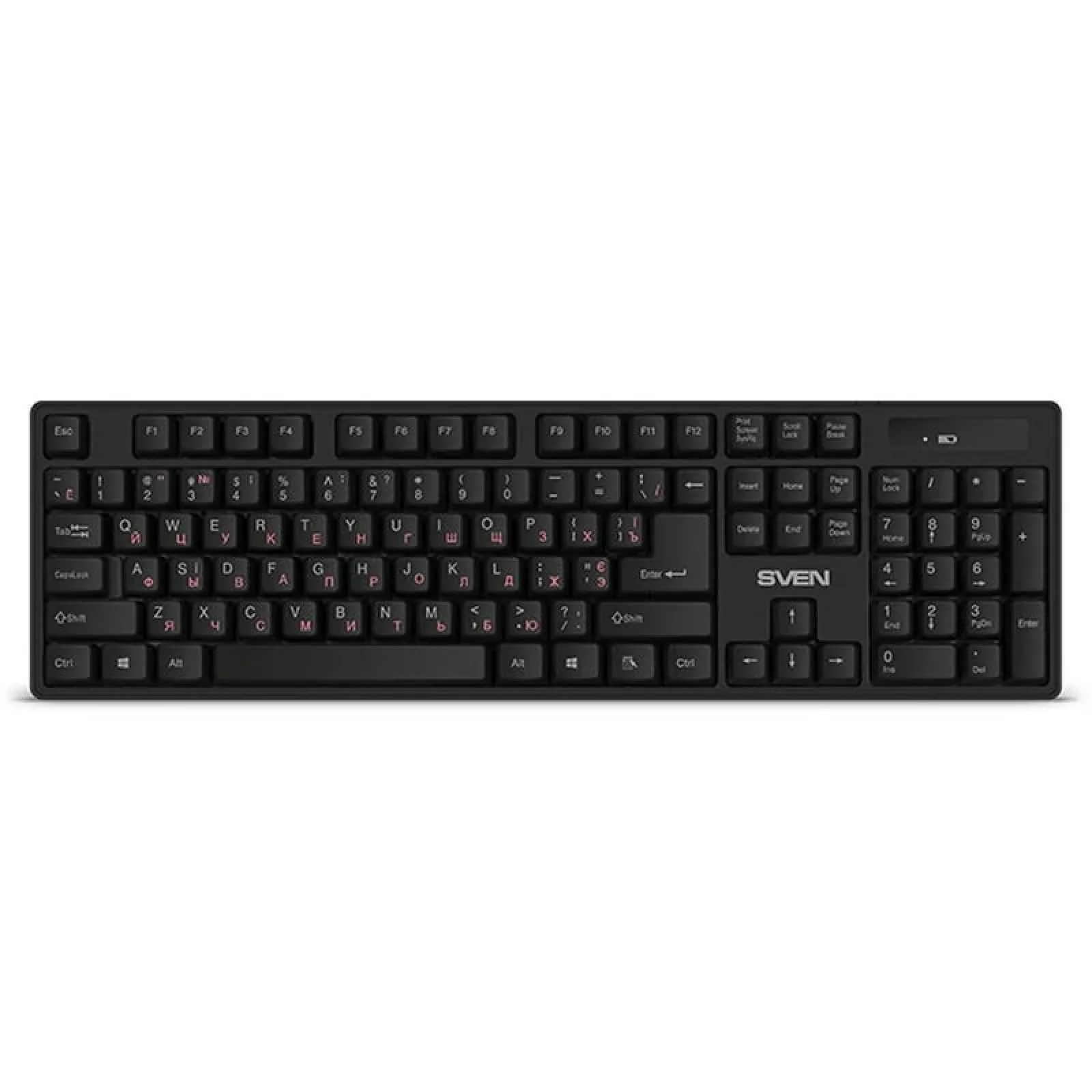 Клавиатура Sven KB-C2100W Black USB, 00600212 UA
