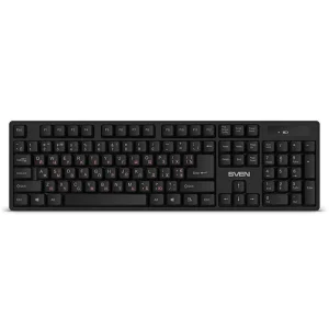 Клавіатура Sven KB-C2100W Black USB, 00600212 UA