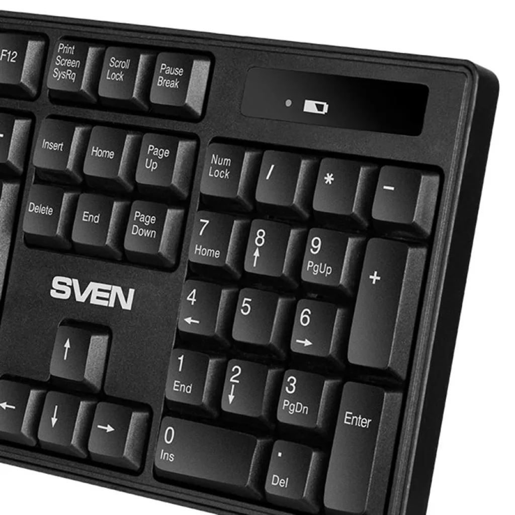 Клавиатура Sven KB-C2100W Black USB, 00600212 UA