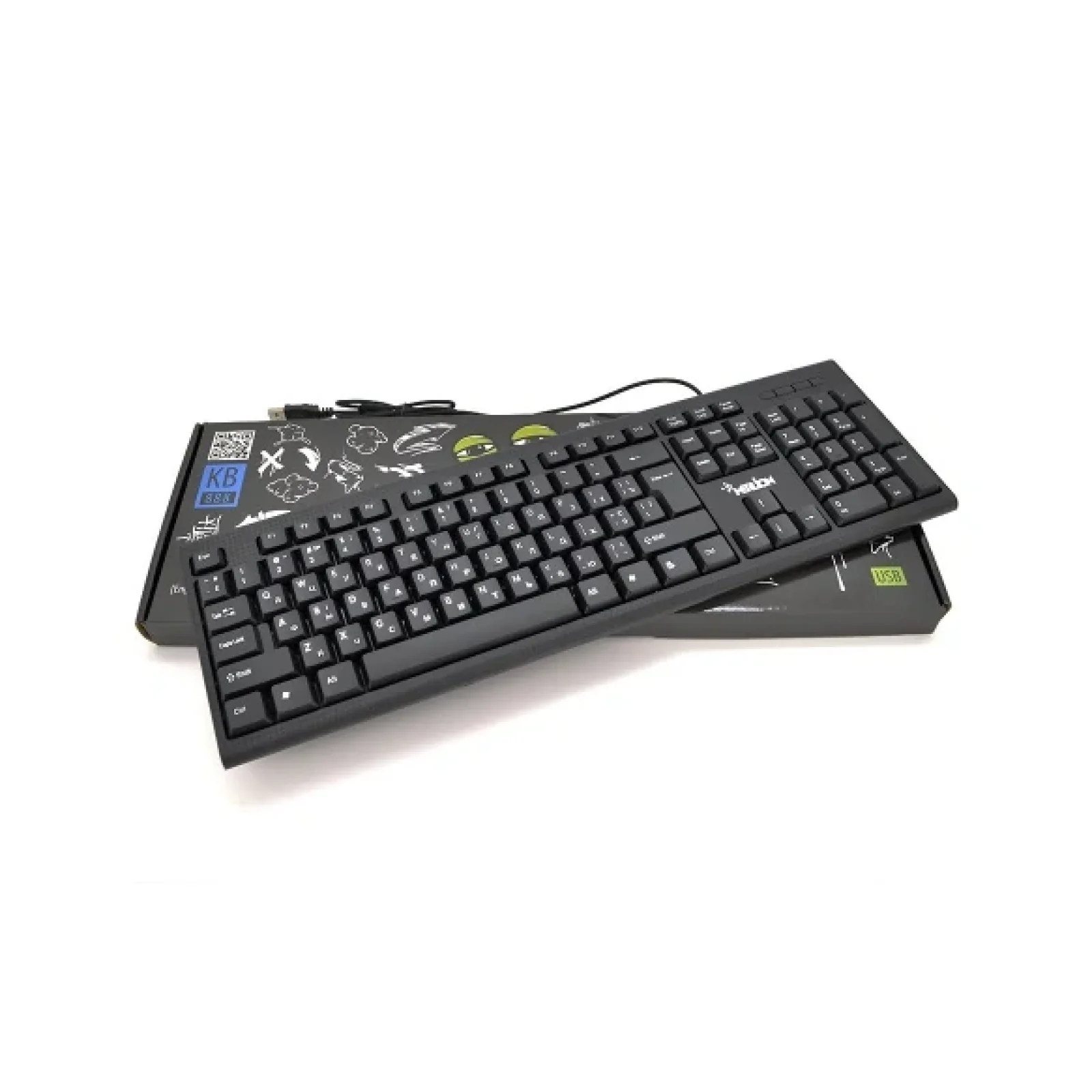 Клавіатура Merlion KB-888/16971 Black USB UA