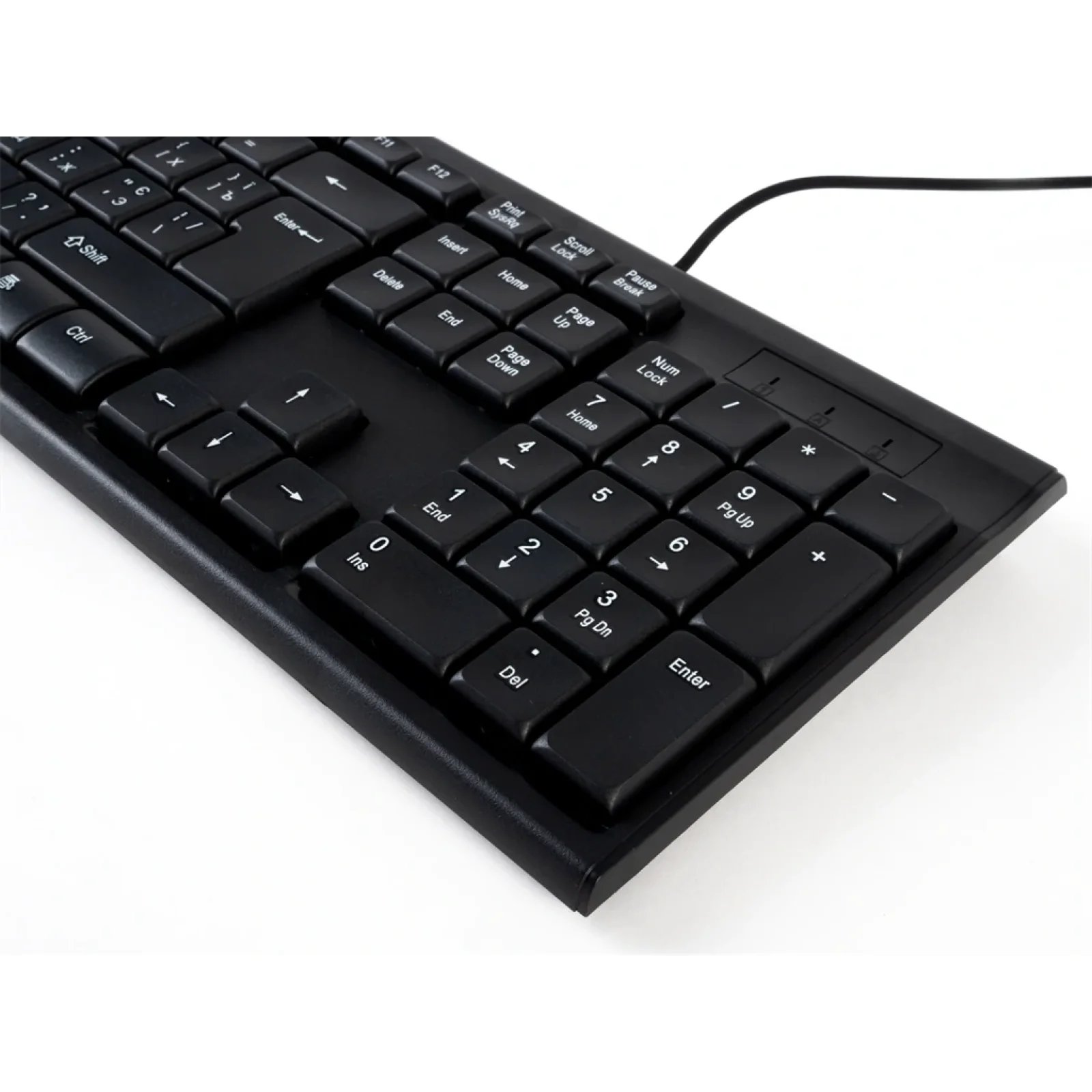 Клавиатура COBRA OK-102 Ukr Black UA