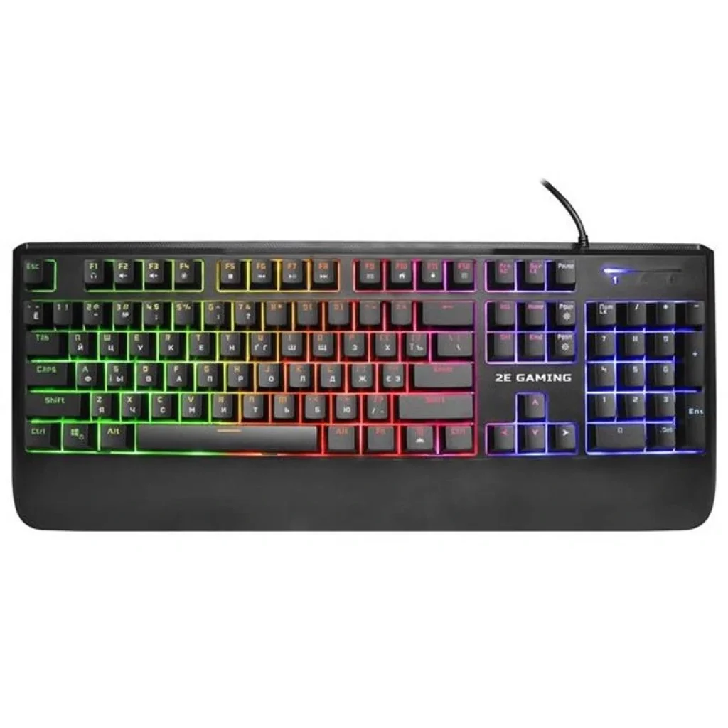 Клавиатура 2E Gaming KG325UB LED Ukr (2E-KG325UB) Black USB UA