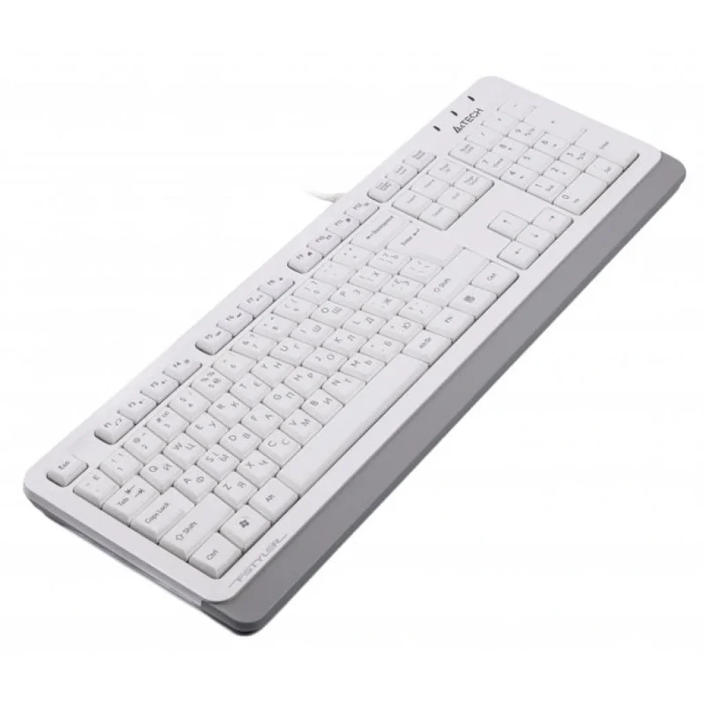 Клавіатура A4Tech Fstyler FKS10 White USB, FKS10 (White) UA