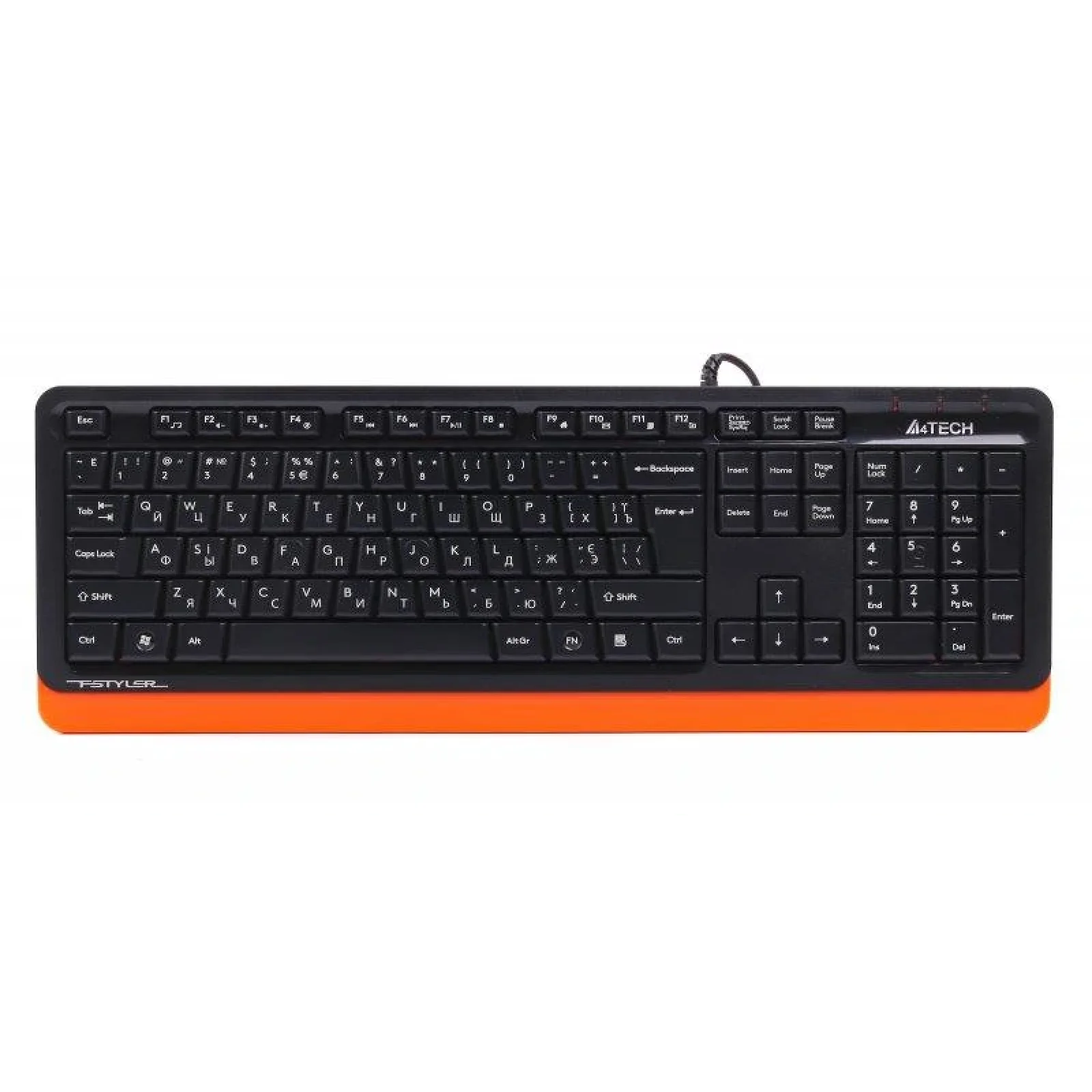 Клавіатура A4Tech Fstyler FKS10 Orange USB, FKS10 (Orange) UA