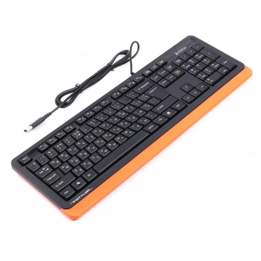 Клавіатура A4Tech Fstyler FKS10 Orange USB, FKS10 (Orange) UA
