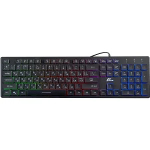 Клавіатура Frime Moonfox Rainbow USB RUS/UKR (FLK18220) UA