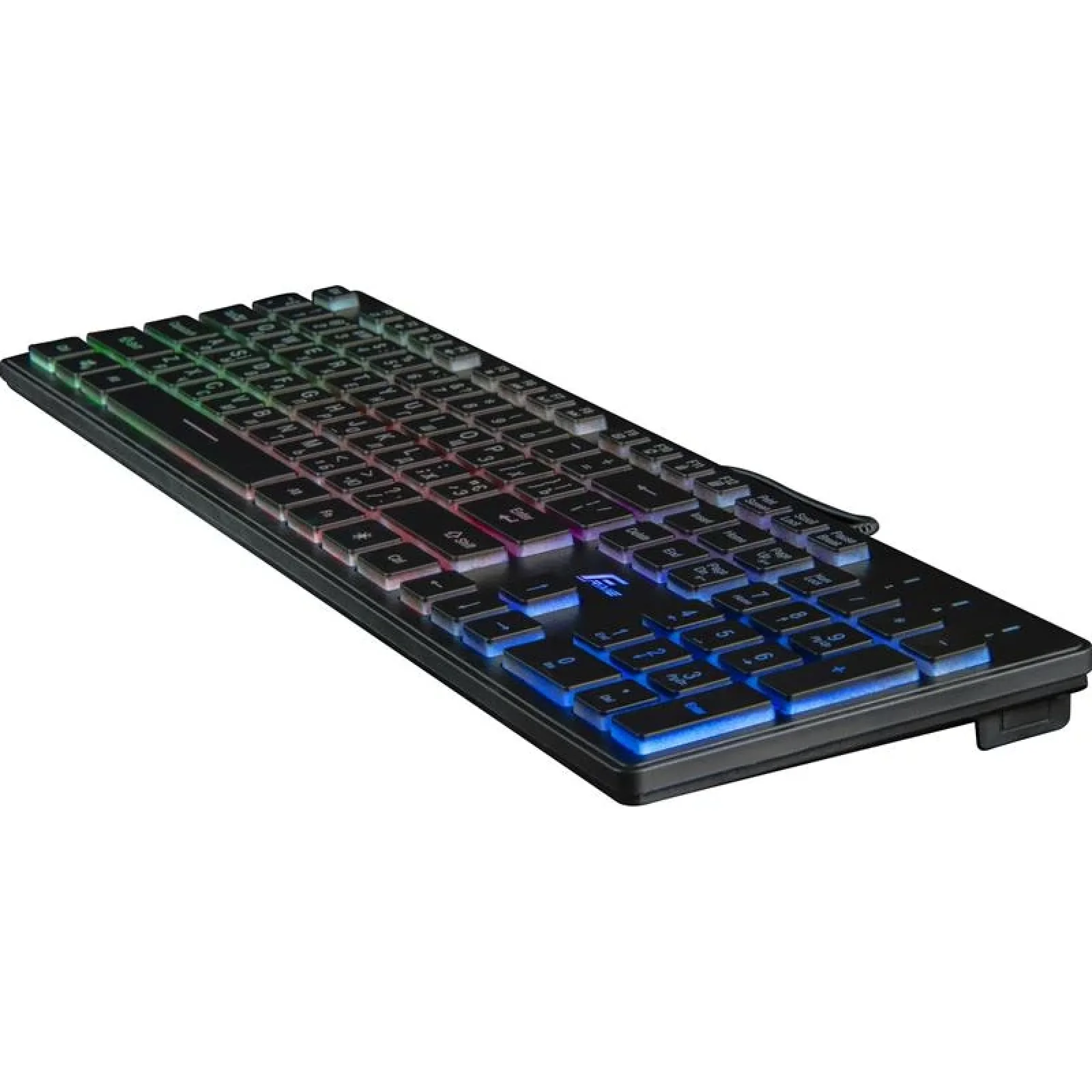 Клавіатура Frime Moonfox Rainbow USB RUS/UKR (FLK18220) UA