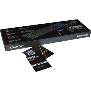 Клавіатура Frime Moonfox Rainbow USB RUS/UKR (FLK18220) UA