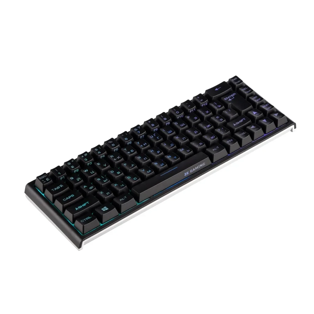 Клавіатура 2E Gaming KG350UBK RGB Ukr (2E-KG350UBK) Black USB UA