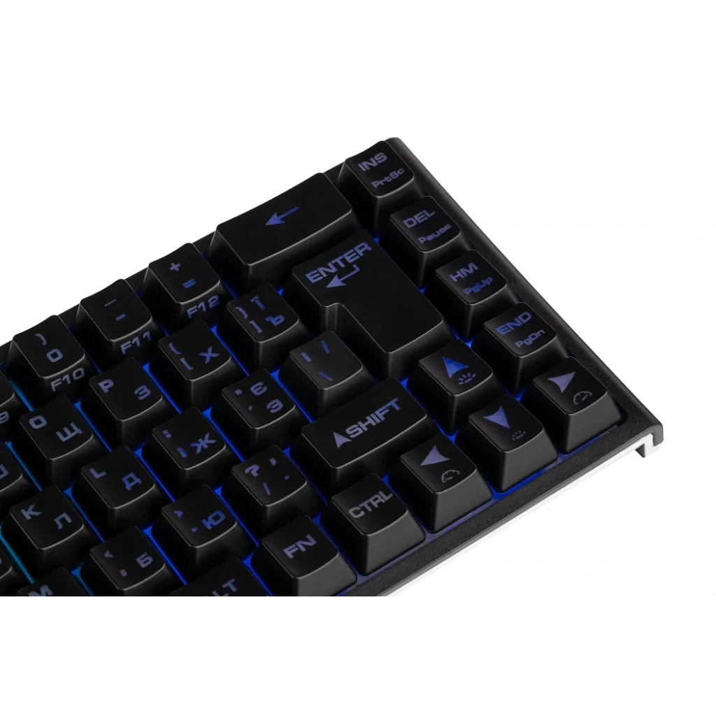 Клавиатура беспроводная 2E Gaming KG360UBK RGB Ukr (2E-KG360UBK) Black USB UA