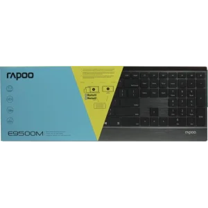 Клавиатура Rapoo E9500M Wireless Black, E9500M Black UA