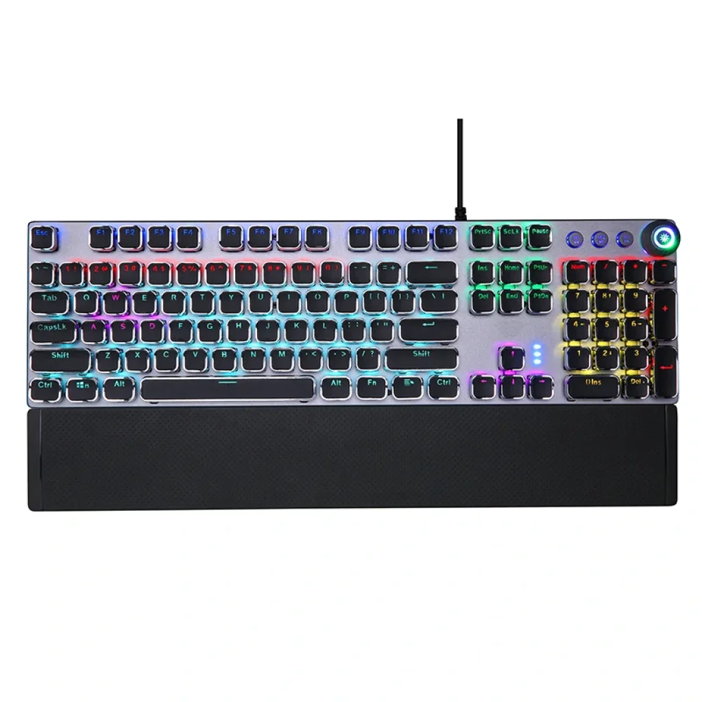 Клавіатура Aula Mechanical Keyboard Fireshock V5 Wired (6948391221779) Black USB UA