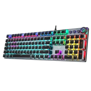 Клавіатура Aula Mechanical Keyboard Fireshock V5 Wired (6948391221779) Black USB UA