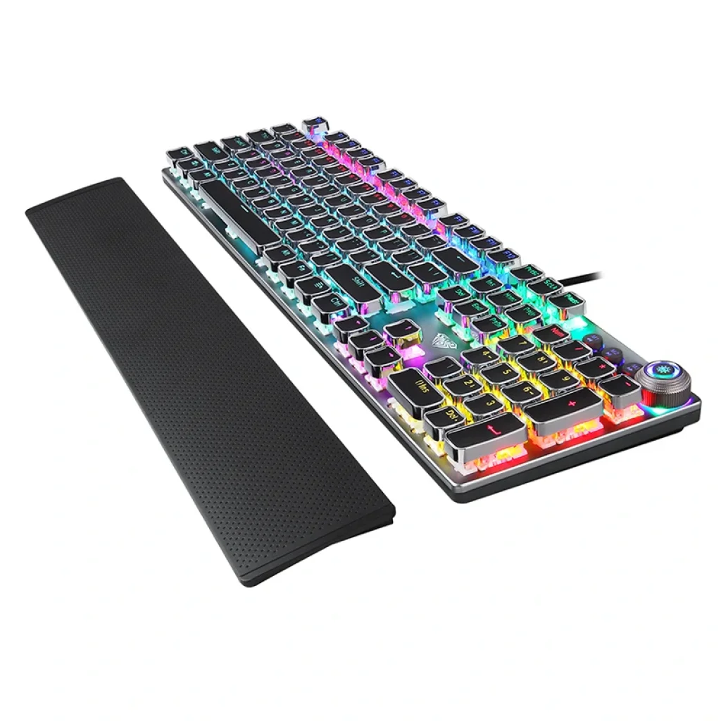 Клавіатура Aula Mechanical Keyboard Fireshock V5 Wired (6948391221779) Black USB UA