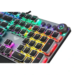 Клавіатура Aula Mechanical Keyboard Fireshock V5 Wired (6948391221779) Black USB UA