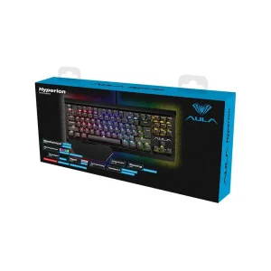 Клавіатура Aula Hyperion Mechanical RGB Wired Keyboard (6948391221755) Black USB UA