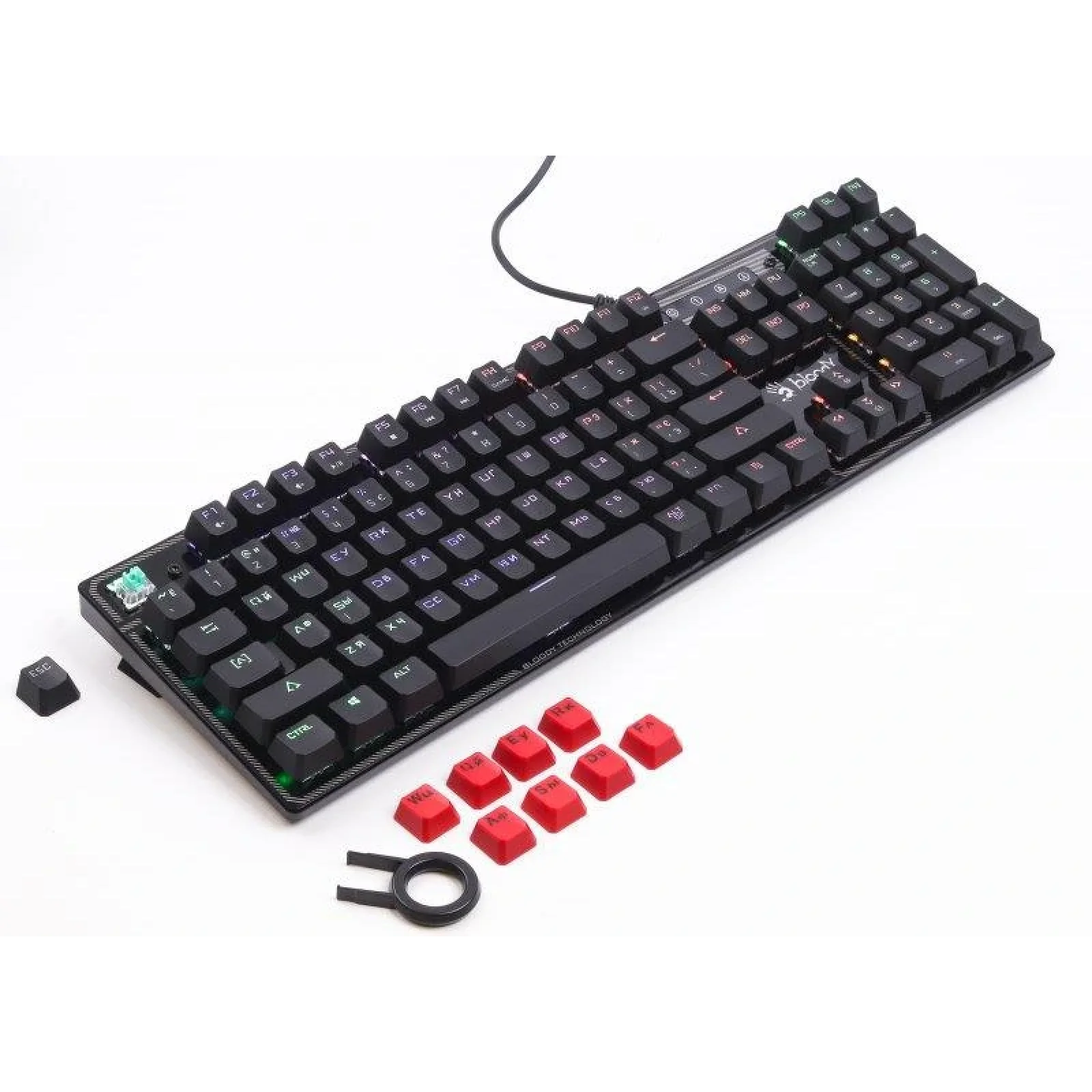 Клавіатура A4Tech B750N Bloody Black USB, B750N Bloody (Black) UA