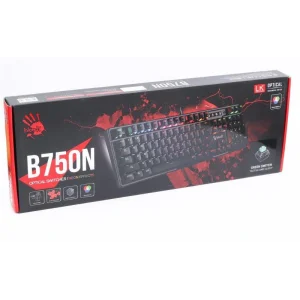 Клавіатура A4Tech B750N Bloody Black USB, B750N Bloody (Black) UA