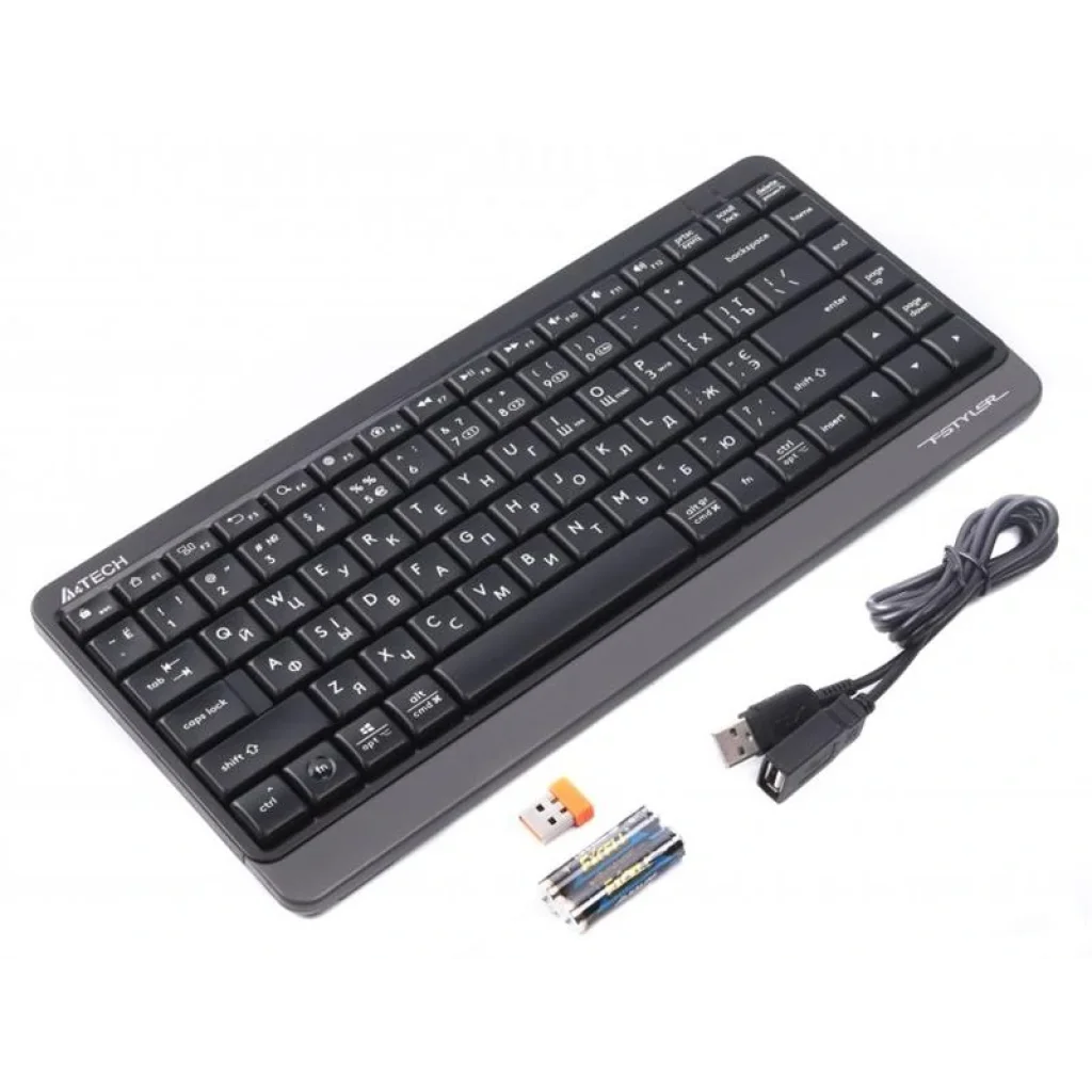 Клавиатура A4Tech FBK11 Grey USB, FBK11 (Grey) UA