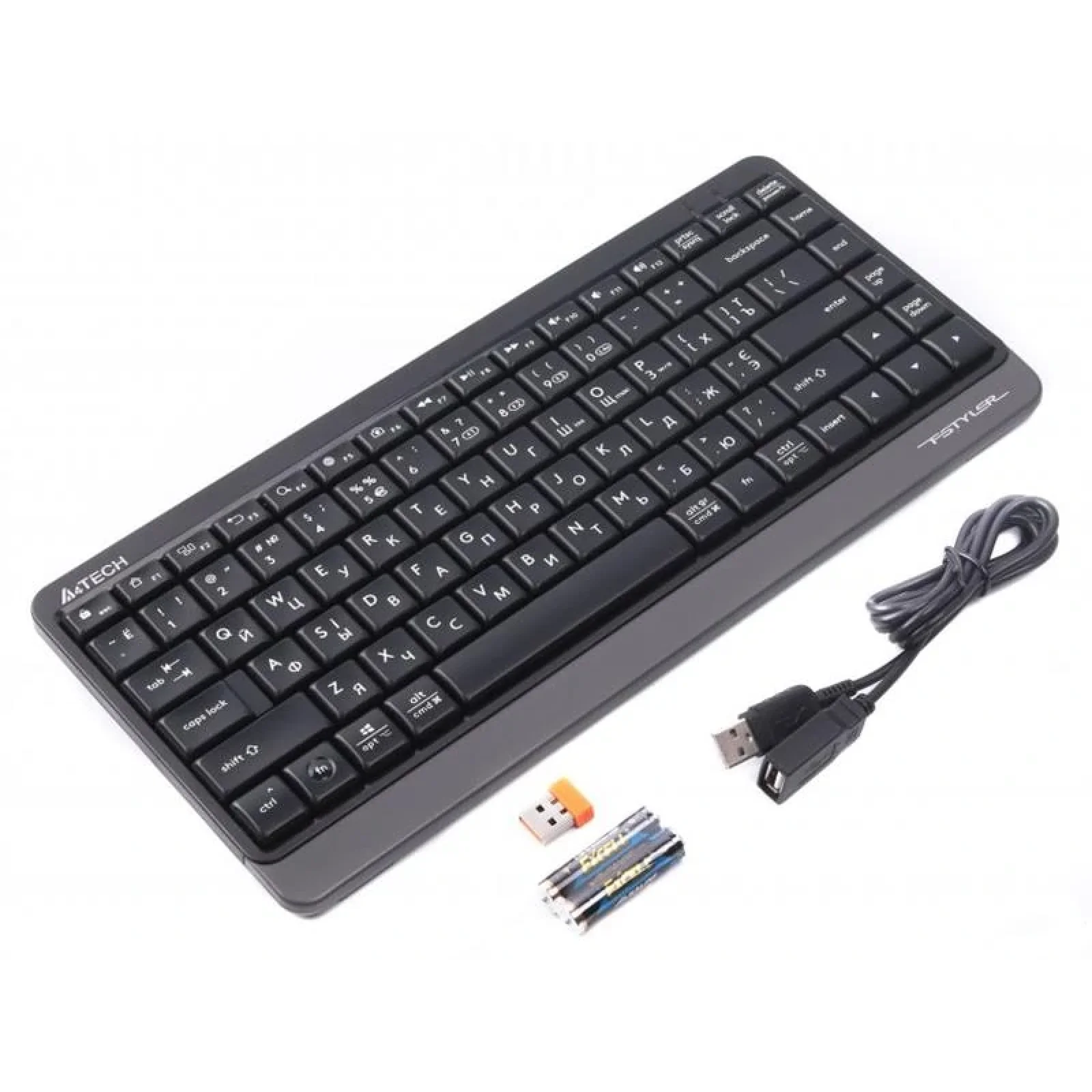 Клавіатура A4Tech FBK11 Grey USB, FBK11 (Grey) UA