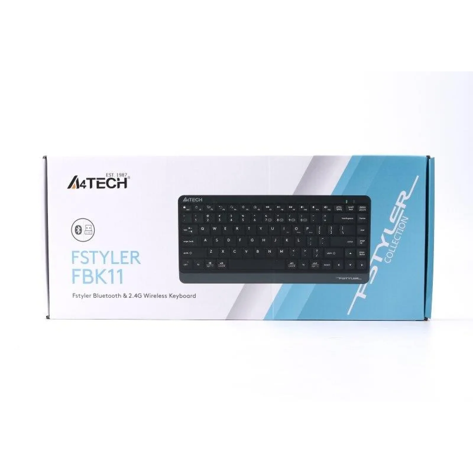Клавіатура A4Tech FBK11 Grey USB, FBK11 (Grey) UA