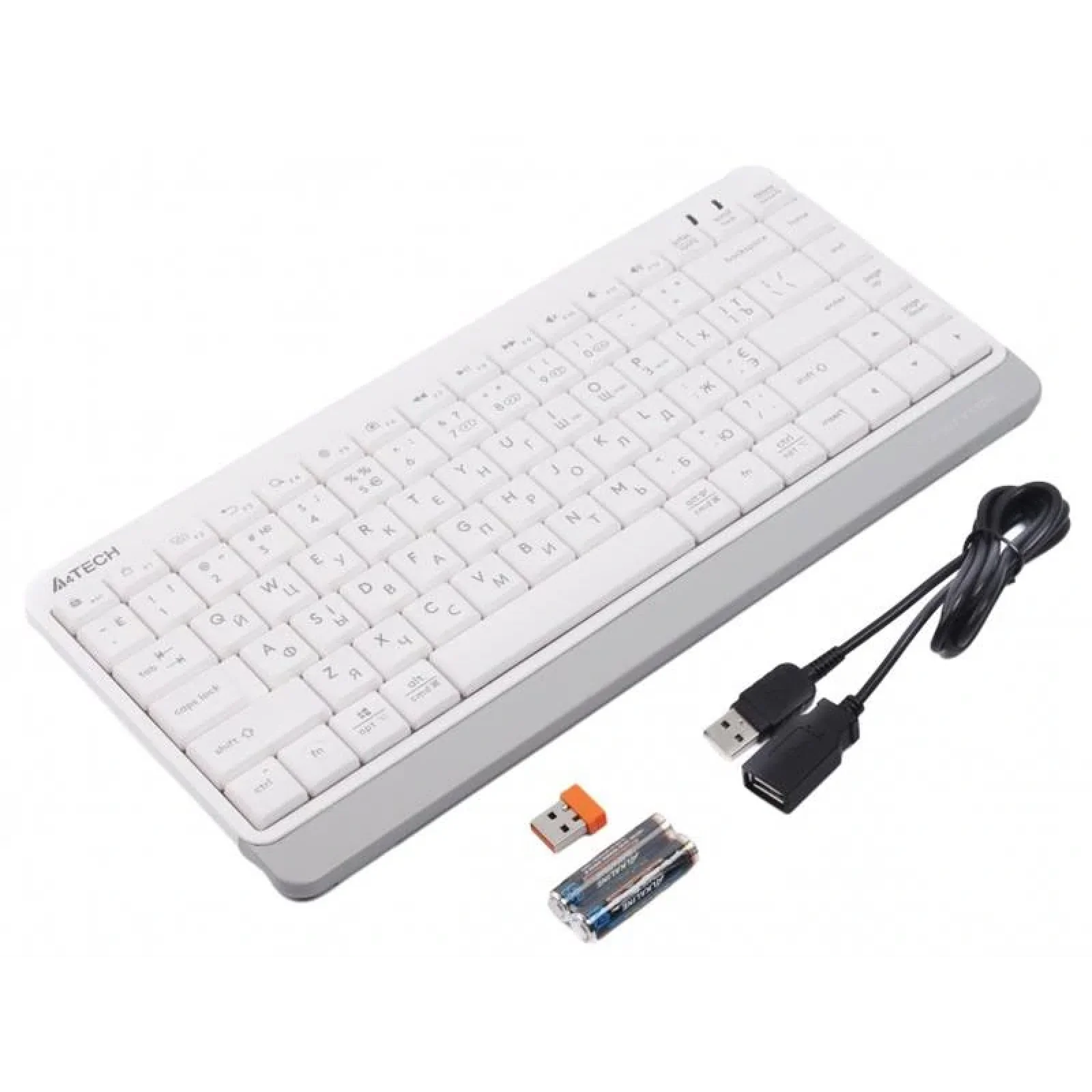 Клавіатура A4Tech FBK11 White USB, FBK11 (White) UA